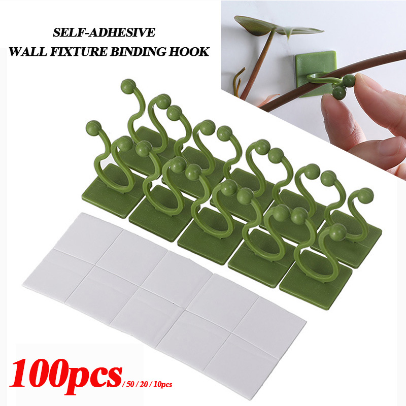 Vine Climbing Plastic - 100 Uds. Clips de fijación para