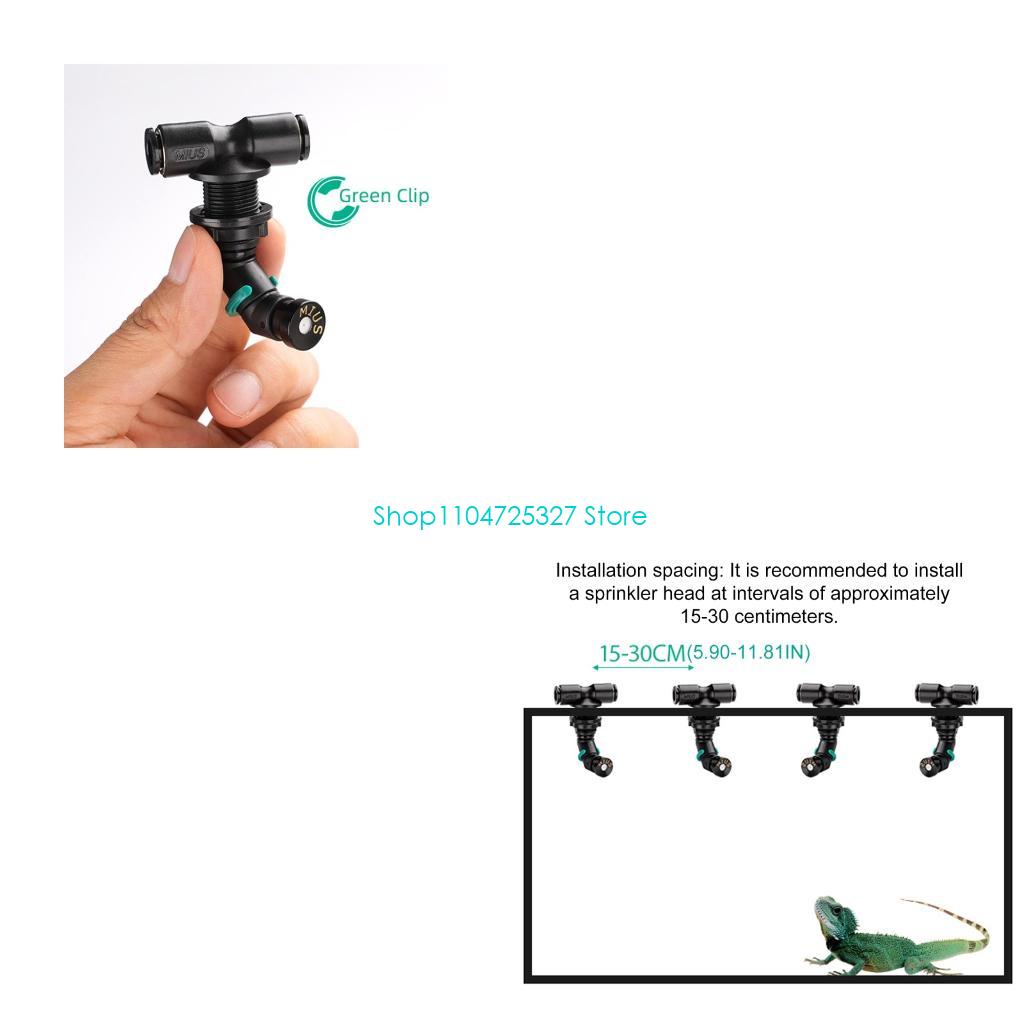 Misting Nozzle Reptile - Boquilla rociadora niebla para tanques selvas