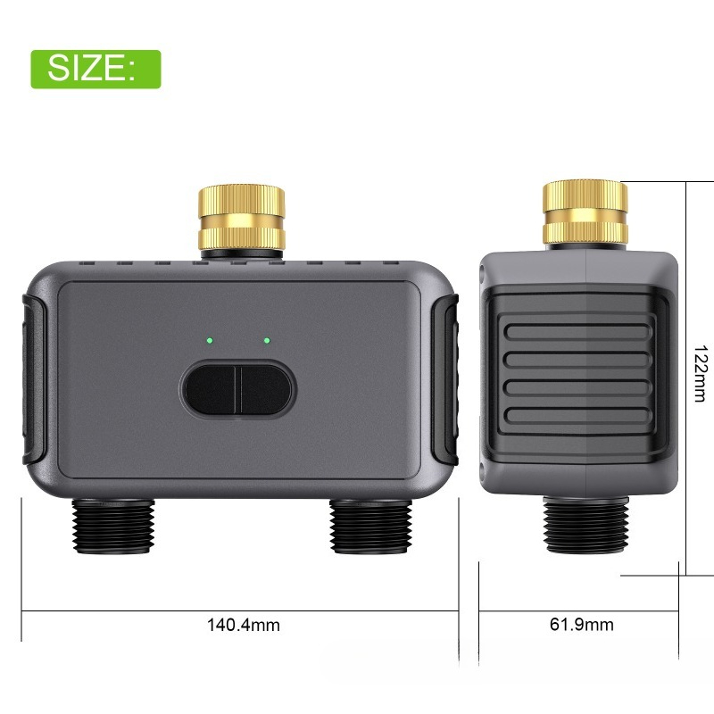 Temporizador de riego intelige - Timer Dual Outlet reseña y precio