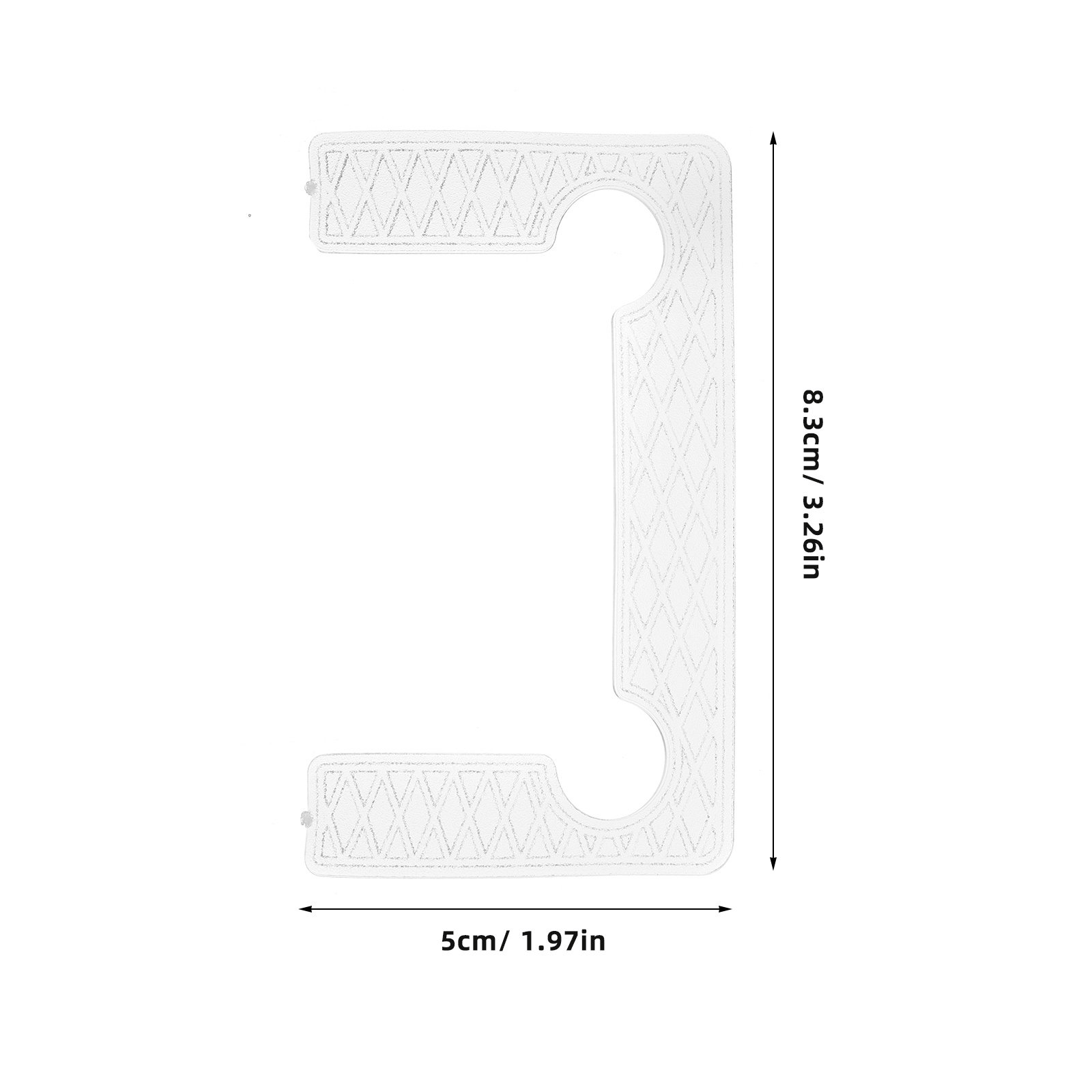 40 Piezas de Almohadillas Tran - Glass Door Hinge reseña y precio