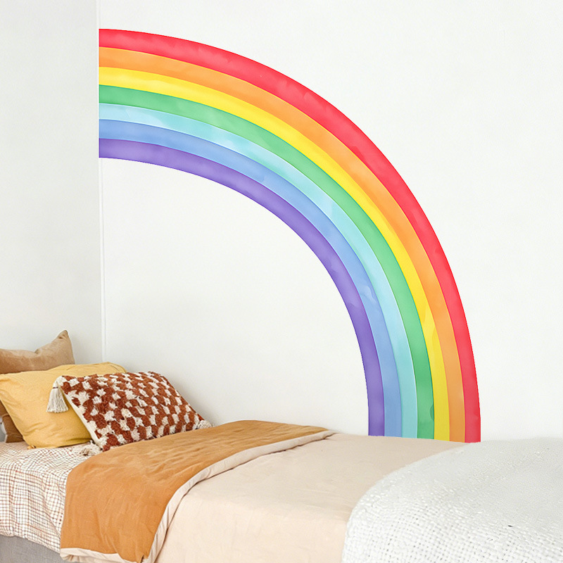 Pegatinas de pared de arcoíris - Pvc Panel Background reseña y precio