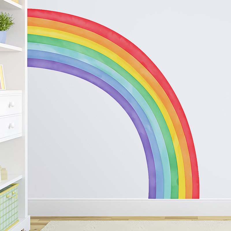 Pegatinas de pared de arcoíris - Pvc Panel Background reseña y precio
